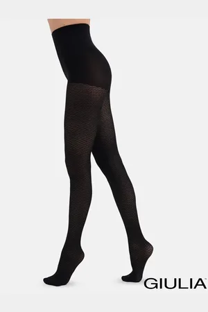Giulia Panty - Inlay 60 - Fantasie - 60 Denier - / herfstkleur - Medium