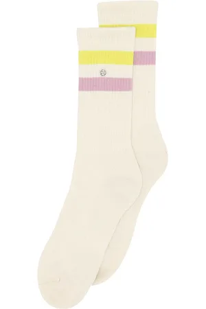 Alfredo Gonzales Athletic Stripes Sok AG-SK-ATH-02 141 Lila/Yellow/Off White M(42-45)
