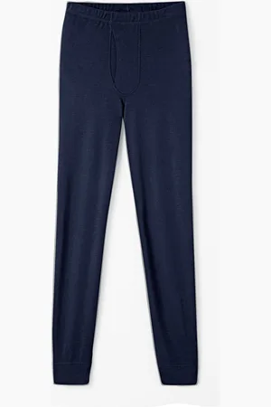 Damart Lange klassiek gebreide legging met opengewerkte details Thermolactyl - Heren - - XXL