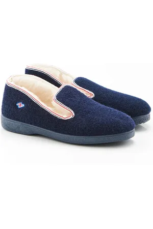 Damart Pantoffels Charentaise ruit of effen Thermolactyl - Heren - - 41