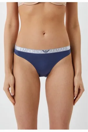 Emporio Armani Iconic Microfiber-2pack Dames Onderbroek - Maat S