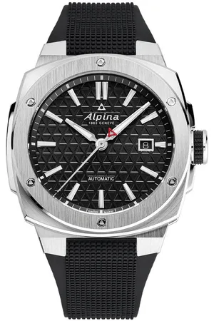 Alpina Alpiner Extreme Automatic AL-525B4AE6 Horloge - Rubber - Zwart - Ø 43 mm