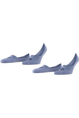 Burlington Everyday 2-Pack heren invisible sokken - (light denim)