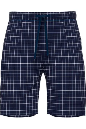 Ceceba Heren pyjama- of loungebroek - donkerblauw dessin