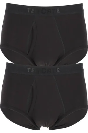 Ten Cate 2-Pack Classic slip heren met gulp - 32320 - Heren ondergoed met sluiting - Biologisch katoen - XL