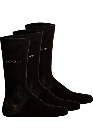 GANT Soft Sokken 3 Paren Zwart EU 43-45 Man