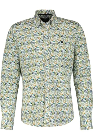 Lerros Lange mouw overhemd - Heren - XXL - - Katoen - 2491464