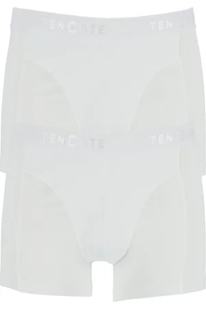 Ten Cate 2-Pack Basics Heren Shorty - 32321 - Comfortabele Heren boxershorts - Heren onderbroeken - Zwart, donkerblauw, grijs - L