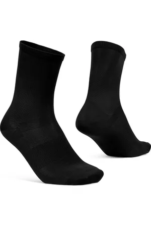 GripGrab Airflow Lightweight Zomer Fietssokken 1 Paar Ademende Coolmax Wielersport Sokken Regular Cut - Unisex - Zwart - Maat M (41-44)