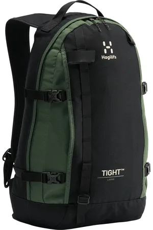 Haglöfs Tight Large 25L - Zwart met Groene Rugzak-One Size