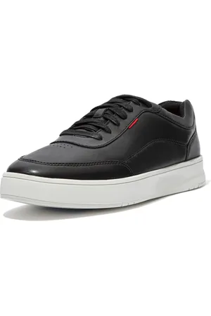FitFlop ™ Mannen Leren Lage sneakers / Herenschoenen Rally Leather - - Maat 43
