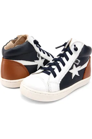 Old Soles Kinderschoen - sneaker - Shoot-High - navy/snow/tan - Maat 29