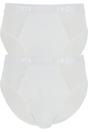 Ten Cate Basics 2-Pack heren sportslips - 32319 - Heren slips met elastische band - Biologisch katoen - Mannen ondergoed - XXL