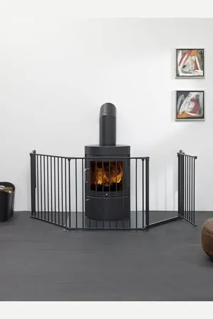 Baby Dan Flex Xl Veiligheidshekje | haardhekje- 90 t/m 278 cm - Zwart