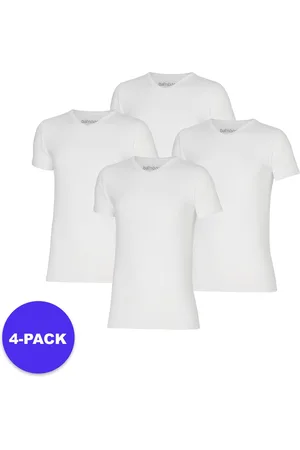 Apollo (Sports) - Bamboe T-Shirt Heren - V-Hals - - Maat L - 4-Pack