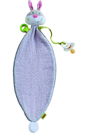 HABA Knuffeldoekje Haas Hops 20 X 16 Cm Katoen /roze