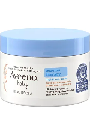 Aveeno Baby Eczema Therapy Nighttime Body Balm - Oatmeal - Travel Size - 28g