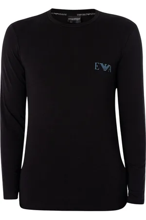Emporio Armani Crew Longsleeve Shirt Heren - Maat M