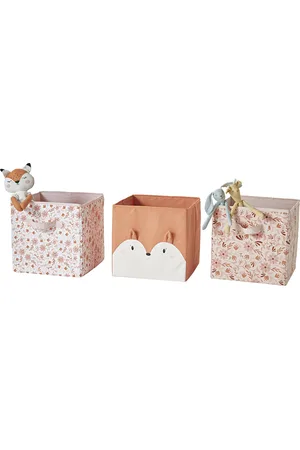 Vertbaudet Set van 3 HAPPY BOHИME opbergbakken