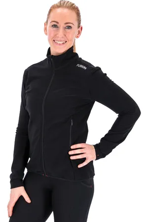 FUSION WOMENS RECHARGE FULL ZIP - Hardloopjack - - Dames - Maat L
