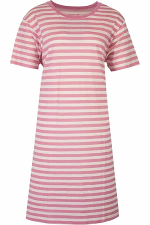 TEMPTATION Dames Nachthemd - BigShirt - Korte Mouwen - Rose - Maat L