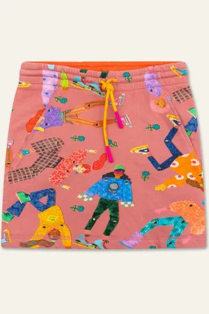 Oilily Sazzel sweat skirt - Roze - 128/8yr