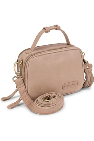 Bag2Bag Bor Leren Schoudertas Grey/