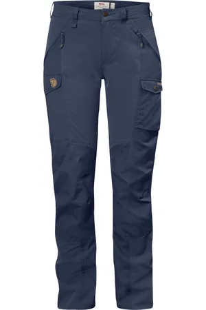 Fjällräven Fjällräven Nikka Trousers Curved W - Black - Outdoor Kleding - Broeken - Lange broeken