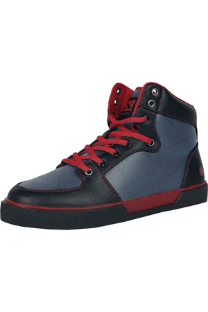 DOTA Team Up Sneakers high zwart-grijs EU38 Polyurethaan Unisex - eSports, Fan merch, Gaming