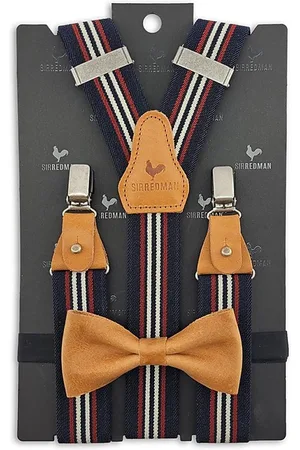 Sir Redman Bretels met strik - bretels combi pack William Worker