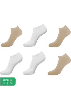Merkloos Bamboe Sneaker Sokken, Dames en Heren, Zakelijk en Dagelijks Leven, 6 paar, Gemengde Kleuren, Kort Sokken, Antibacterieel, 39-42