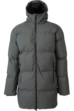 Brunotti Bigmain Heren Lange Puffer Jas - Mud Green - Maat XXXL