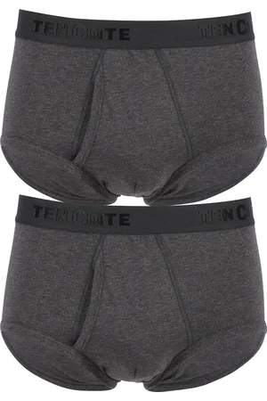 Ten Cate 2-Pack Classic slip heren met gulp - 32320 - Heren ondergoed met sluiting - Biologisch katoen - XL