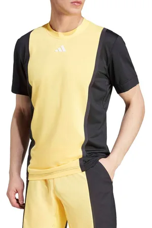 adidas Freelift Pro T-shirt Met Korte Mouwen Geel M Man