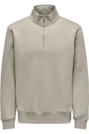 Truien Cardigans voor heren in de kleur zilver FASHIOLA.be