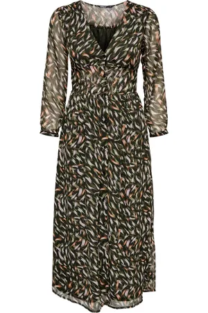 ONLY ONLSLOANE 7/8 MIDI DRESS PTM Dames Jurk - Maat M