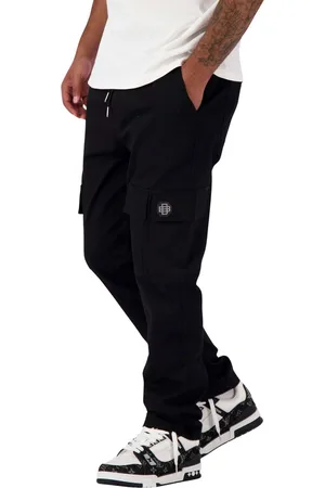 Black Bananas MONOGRAM CARGO PANTS