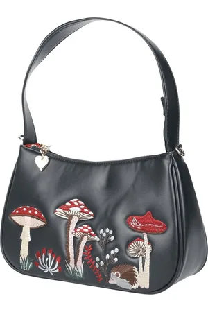 Banned Retro Woodland Hippie Vibes Handtas zwart-multicolour Polyester Dames - Basics