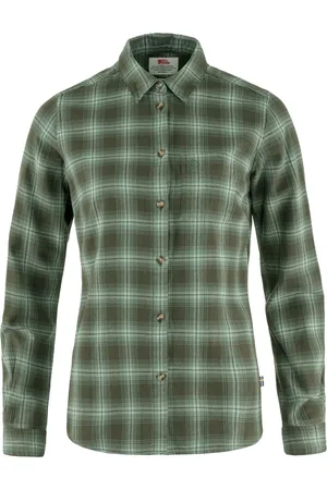 Fjällräven Ovik Flannel Shirt Women - Blouse - Dames - - XL