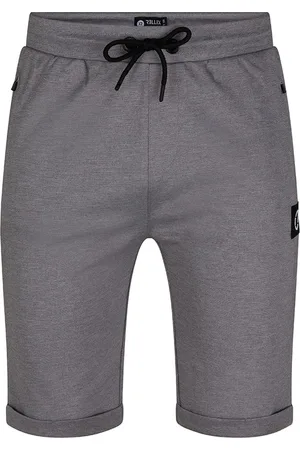 Rellix Jongens sweat short pique - Stone grijs