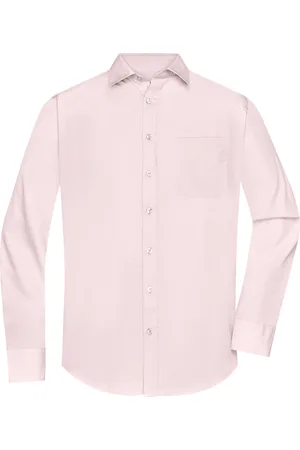 James & Nicholson Overhemd Heren met Lange Mouw - Maat 4XL