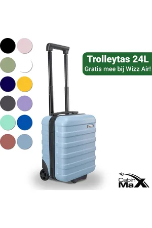 Cabin Max CabinMax Handbagage Koffer - Reiskoffer 24L - Handbagage Trolley Wizz Air - 40x30x20cm