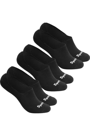 SportSpar "Sparlinge"-Kousen voetjes - Onzichtbare Sokken - Sneaker sokken - Unisex -Antislip-Middenvoet steuntje Maat 43/46- 3 Paar
