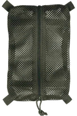 Mil-tec Mesh opbergtas met velcro strips, medium