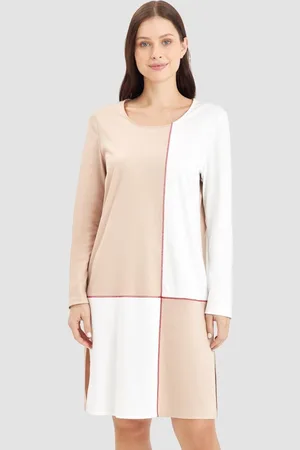 Feraud Feraud Colourblocking Nachthemd 3241236 ECRU - maat 40