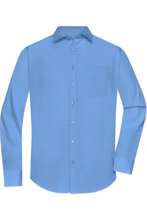 James & Nicholson OwnYourFashion Overhemd Heren met Lange Mouw - Maat 4XL