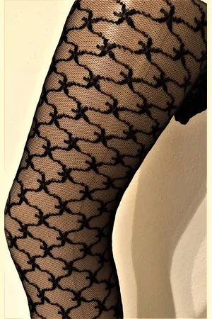 Aristoc Panty - Fashion - Panty - Velvet - Flock - Fine Mesh - Net - Net Panty - S/M - 34/40