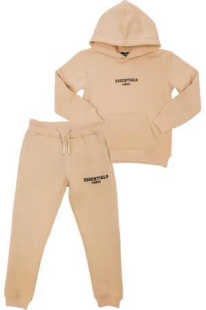 Cou7ure Essentials Junior Joggingpak - Beige - Maat 4Y/104