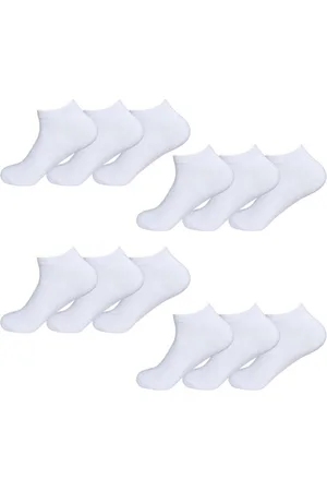 Gianvaglia Sneakersokken - 6 paar - - Unisex - - Fijn katoen - Maat 35/38