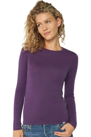 DANISH ENDURANCE Thermo Shirt met Lange Mouwen voor Dames - van Merino Wol - - S